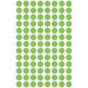 Etikett címke, o8mm, jelölésre, neon 104 címke/ív, 4 ív/doboz, Avery zöld