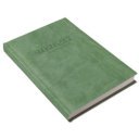 Tanári határidőnapló A5, műbőr 150mmx210mm, fehér lapokkal világoszöld 2026/2027 Realsystem