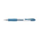 Zseléstoll 0,7mm, nyomógombos Pilot G-2, írásszín metálkék