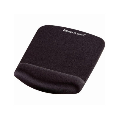 Egérpad csuklótámasszal, habtöltésű, Fellowes® PlushTouch, fekete Egérpad csuklótámasszal, habtöltésű, Fellowes® PlushTouch, fekete