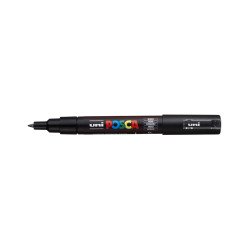 Dekormarker 0,7-1mm, Uni Posca PC-1M fekete Dekormarker Uni