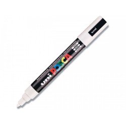 Dekormarker 1,8-2,5mm, Uni Posca PC-5M fehér Dekormarker Uni
