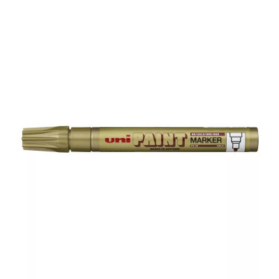 Lakkmarker 2-3mm, Uni PX-20 arany Lakkmarker 2-3mm, Uni PX-20 arany