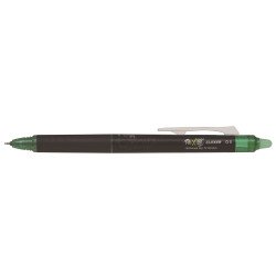 Rollertoll 0,5mm, tűhegyű törölhető nyomógombos Pilot Frixion Clicker Point, írásszín zöld Rollertoll Pilot