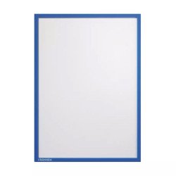 Infókeret A4, mágneses Franken kék Bemutatótábla, mágneses info keret Franken