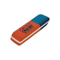 Radír Connect piros/kék C-36BR, 36 db/kínáló doboz Radír Connect