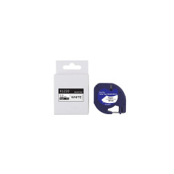 Feliratozógép szalag kompatibilis Dymo S0721510/59421 12mmx4m ECO fekete/fehér Nyomtató és feliratozó gép, kellékek Eco