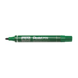Alkoholos marker fém testű 4,3mm kerek hegyű N50-DE Pentel Extreme zöld Permanent marker PENTEL