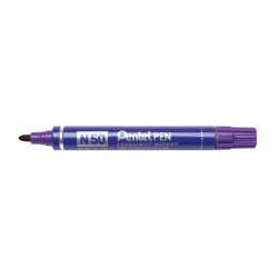 Alkoholos marker fém testű 4,3mm kerek hegyű N50-VE Pentel Extreme lila Permanent marker PENTEL