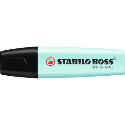 Szövegkiemelő 2-5mm, vágott hegyű, STABILO Boss original Pastel türkiz Szövegkiemelő 2-5mm, vágott hegyű, STABILO Boss original Pastel türkiz