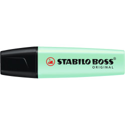 Szövegkiemelő 2-5mm, vágott hegyű, STABILO Boss original Pastel menta Szövegkiemelő Stabilo