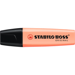 Szövegkiemelő 2-5mm, vágott hegyű, STABILO Boss original Pastel barack Szövegkiemelő Stabilo