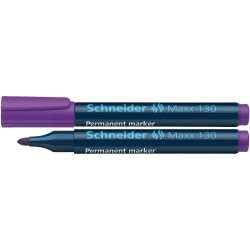 Alkoholos marker 1-3mm, kerek végű Schneider Maxx 130 lila Permanent marker Schneider