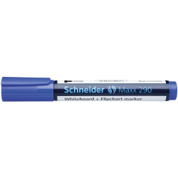 Tábla- és flipchart marker 2-3mm, kerek végű Schneider Maxx 290 kék Táblamarker Schneider