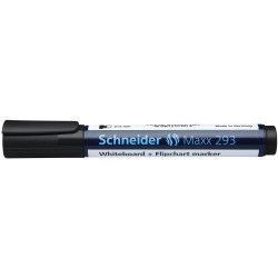 Tábla- és flipchart marker 2-5mm, vágott végű Schneider Maxx 293 fekete Táblamarker Schneider