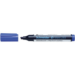 Tábla- és flipchart marker 2-5mm, vágott végű Schneider Maxx 293 kék Táblamarker Schneider