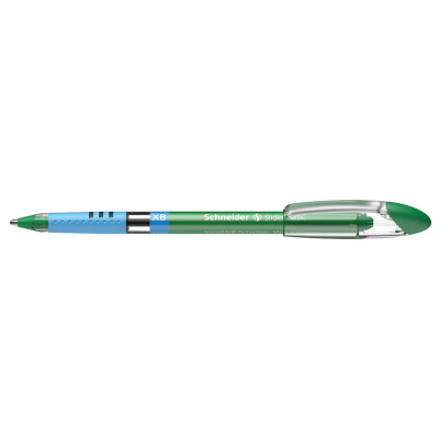Golyóstoll 0,7mm, kupakos Schneider Slider Basic XB, írásszín zöld Golyóstoll 0,7mm, kupakos Schneider Slider Basic XB, írásszín zöld