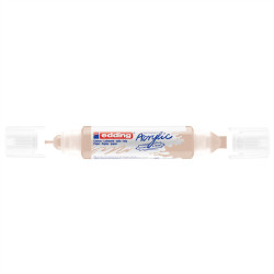 Akril marker 2-3mm, és 5-10mm, 3D kétvégű Edding 5400 bézs Dekormarker EDDING