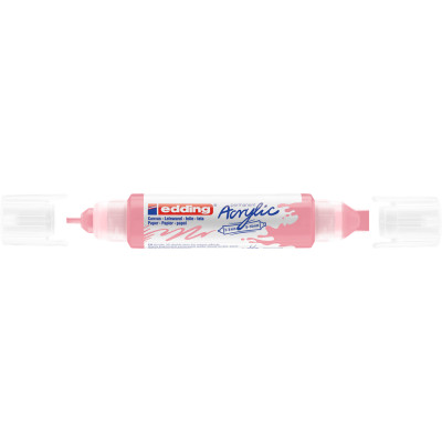 Akril marker 2-3mm, és 5-10mm, 3D kétvégű Edding 5400 mályva Akril marker 2-3mm, és 5-10mm, 3D kétvégű Edding 5400 mályva