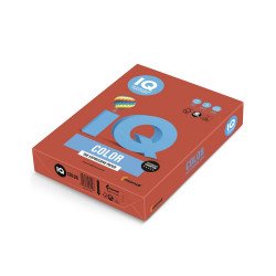 Másolópapír, színes, A4, 160g. IQ CO44 250ív/csomag, intenzív korallpiros Másolópapír színes IQ