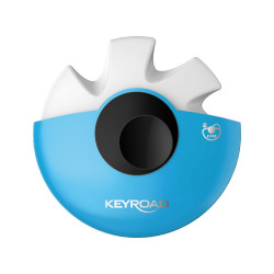Radír, PVC mentes 24 db/display Keyroad Ufo Spinner vegyes színek Radír Keyroad