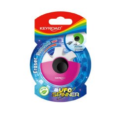 Radír, PVC mentes Keyroad Ufo Spinner vegyes színek Radír Keyroad