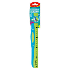 Vonalzó 30 cm, Keyroad EasyLiner vegyes színek Vonalzó, szögmérő Keyroad