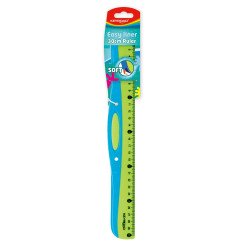 Vonalzó 30 cm, Keyroad EasyLiner vegyes színek Vonalzó, szögmérő Keyroad