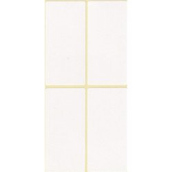 Etikett címke, 40x80mm, 15 lap, 4 címke/lap Etikett - címke Egyéb