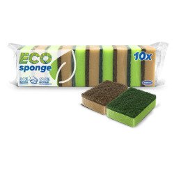 Mosogatószivacs 10 db/csomag Bonus B040 Szivacsok, kendők, súrolók Bonus