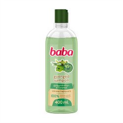 Sampon 400 ml gyógynövény kivonattal Baba Sampon, tusfürdő, testápoló, hintőpor Baba