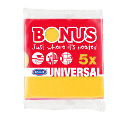 Törlőkendő általános 5 db/csomag Bonus_B170 Szivacsok, kendők, súrolók Bonus
