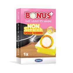 Mosogatószivacs karcmentes Bonus+ B026 Szivacsok, kendők, súrolók Bonus