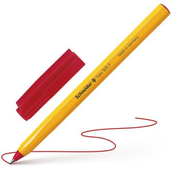 Golyóstoll 0,3mm, kupakos Schneider TOPS 505 F, írásszín piros Golyóstoll Schneider