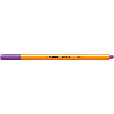 Rostirón, tűfilc 0,4mm, STABILO Point 88 sötétlila Rostirón, tűfilc 0,4mm, STABILO Point 88 sötétlila