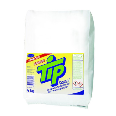 Mosogatópor fertőtlenítő hatással zacskós 4 kg Tip Kombi Mosogatópor fertőtlenítő hatással zacskós 4 kg Tip Kombi