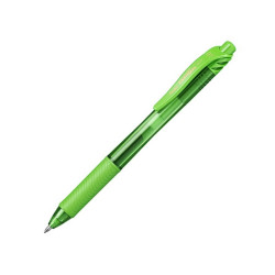 Rollertoll zselés golyóátmérő 0,7 mm, Pentel EnerGelX BL107-KX, írásszín világoszöld Rollertoll PENTEL