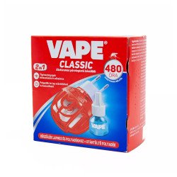 Szúnyogriasztó elektromos készülék lapkához&folyadékhoz+szúnyogirtó folyadék 60 éj Classic Magic VAPE Repülő és mászórovarok elleni szerek Vape