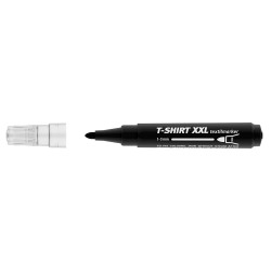 Textilmarker 1-3 mm kerek ICO T-SHIRT XXL fekete Textil marker Ico