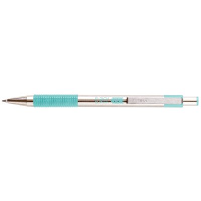 Golyóstoll 0,7mm, pasztell zöld test, Zebra F-301, írásszín kék Golyóstoll 0,7mm, pasztell zöld test, Zebra F-301, írásszín kék