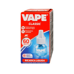 Szúnyogirtó utántöltő folyadék 60 éj/480 h VAPE Classic Repülő és mászórovarok elleni szerek Vape