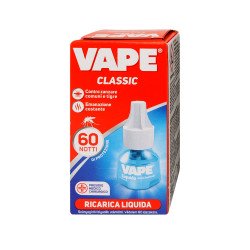 Szúnyogirtó utántöltő folyadék 60 éj/480 h VAPE Classic Repülő és mászórovarok elleni szerek Vape