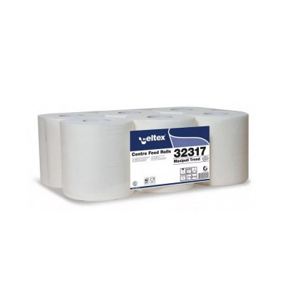 Kéztörlő 2 rétegű tekercses átmérő: 20 cm 100% cellulóz 6 tekercs/karton Celtex_32317 hófehér Kéztörlő 2 rétegű tekercses átmérő: 20 cm 100% cellulóz 6 tekercs/karton Celtex_32317 hófehér