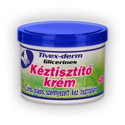 Kéztisztító krém tégelyes 500 g Tivex Derm Kéztisztító paszta Satina