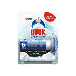 WC öbíltő korong zselés 36 ml Fresh Discs Duck® Eukaliptusz Toalett tisztító, WC illatosító Duck