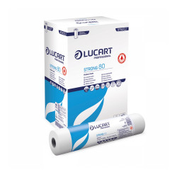 Orvosi papírlepedő 2 réteg 100 % cellulóz 80 m 59 x 37 cm lap 6 tek/karton Strong Lucart_870072J Orvosi papírlepedő Lucart
