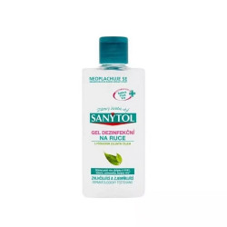 Kéz- és bőrfertőtlenítő gél kupakos 250 ml Sanytol Kézfertőtlenítő gél Sanytol