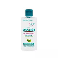 Kéz- és bőrfertőtlenítő gél kupakos 250 ml Sanytol Kézfertőtlenítő gél Sanytol