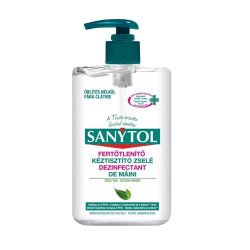 Kéz- és bőrfertőtlenítő gél pumpás 250 ml Sanytol Kézfertőtlenítő gél Sanytol