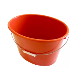 Vödör 18 literes műanyag ovális műanyag füllel Vödrök, lapátok Egyéb